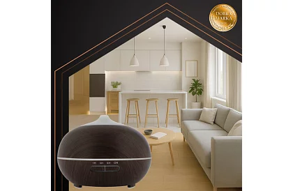 Aroma difuzér 4v1 s ionizátorem a LED lampou