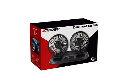 Dvojitý ventilátor do automobilů