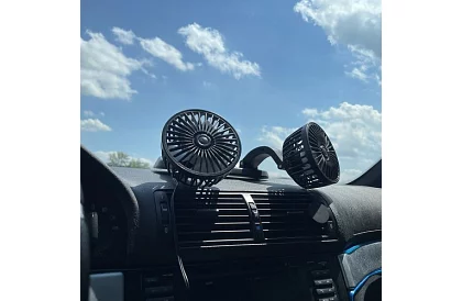 Dvojitý ventilátor do automobilů