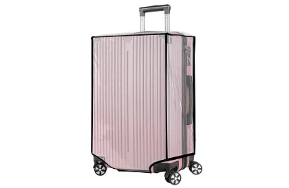 Transparentní ochranný obal na cestovní kufr