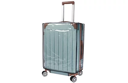 Transparentní ochranný obal na cestovní kufr