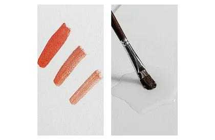 Malířské plátno 30x40 cm – 4 kusy