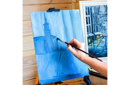 Malířské plátno 30x40 cm – 4 kusy