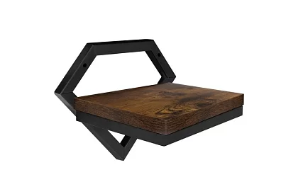 Nástěnná industriální polička