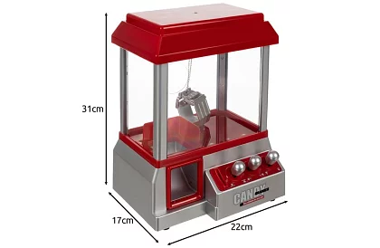 Drapákový automat na sladkosti - candy machine