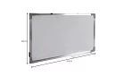Magnetická tabule 40 x 60 cm + příslušenství
