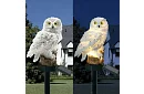 Solární zahradní lampa – sova