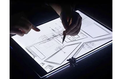 Svítící LED deska na obkreslování A4