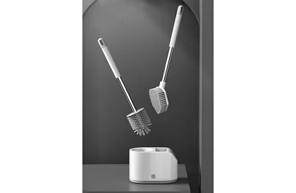 Sada silikonových kartáčů na toaletu – WC štětka
