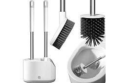 Sada silikonových kartáčů na toaletu – WC štětka