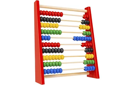 Dětské dřevěné korálkové počítadlo