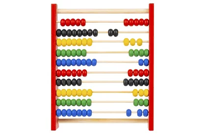 Dětské dřevěné korálkové počítadlo