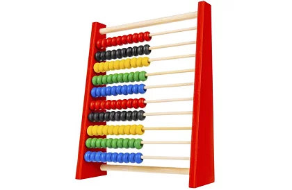 Dětské dřevěné korálkové počítadlo