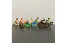 Sada zvířatek 12 dinosaurů