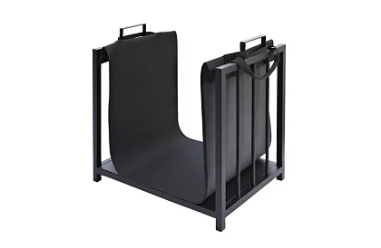 Stojan na dřevo ke krbu